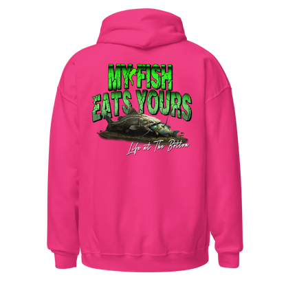 "My Fish Eats Yours" Catfishing Hoodie