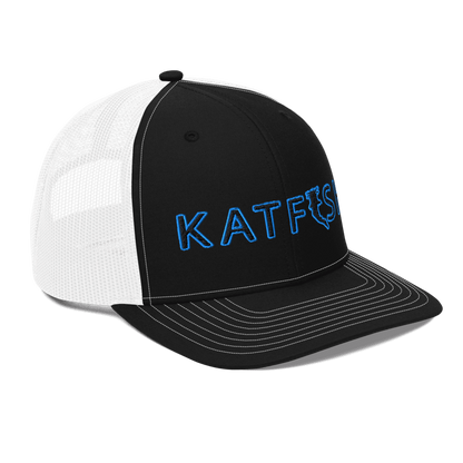 Classic KATFISH Car. Blue Border (Snapback)