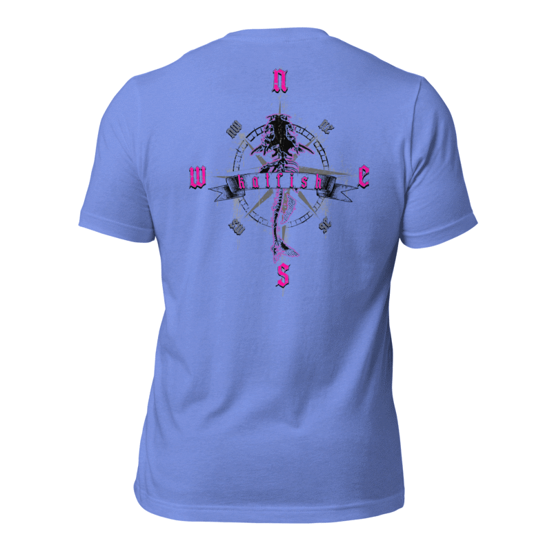 "Skeleton Compass" Tee-Shirts (Neon Pink)