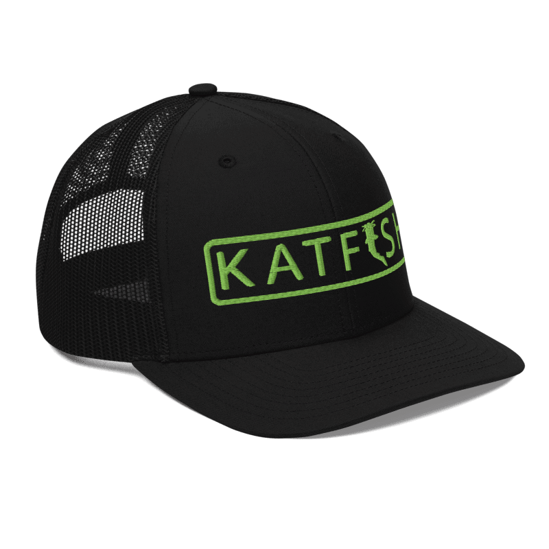 Trimmed KATFISH Neon GREEN (Snapback)