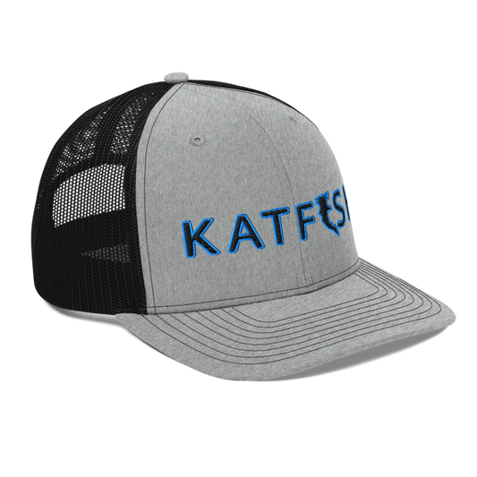 Classic KATFISH Car. Blue Border (Snapback)