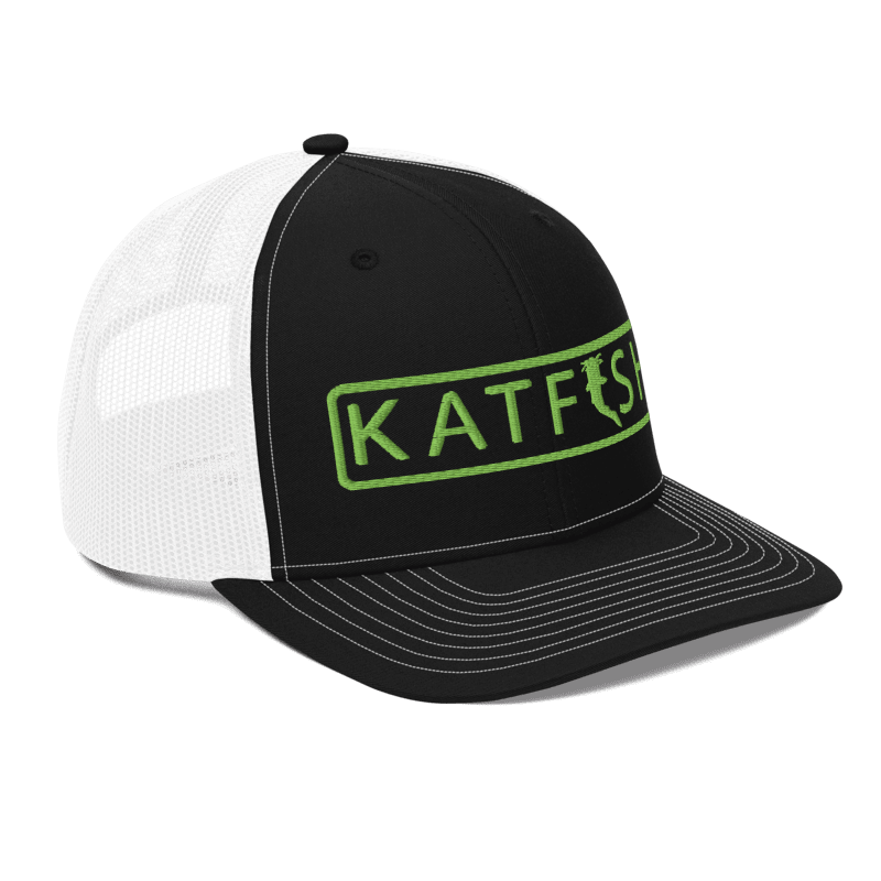 Trimmed KATFISH Neon GREEN (Snapback)