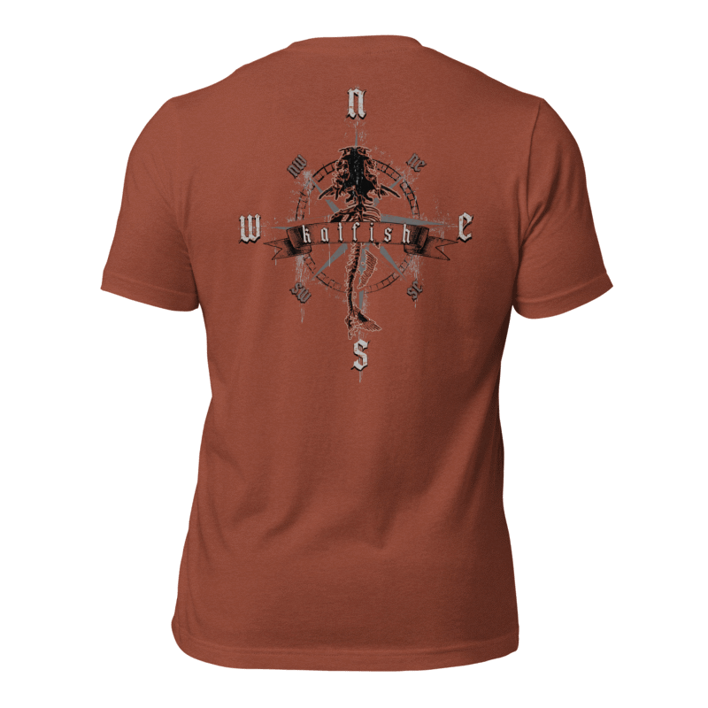 "Skeleton Compass" Tee-Shirts (BnW)
