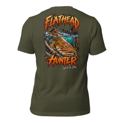 "FLATHEAD Hunter" Catfishing Tee-Shirts