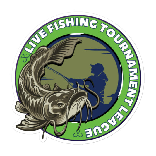 Live Fishing League Sticker