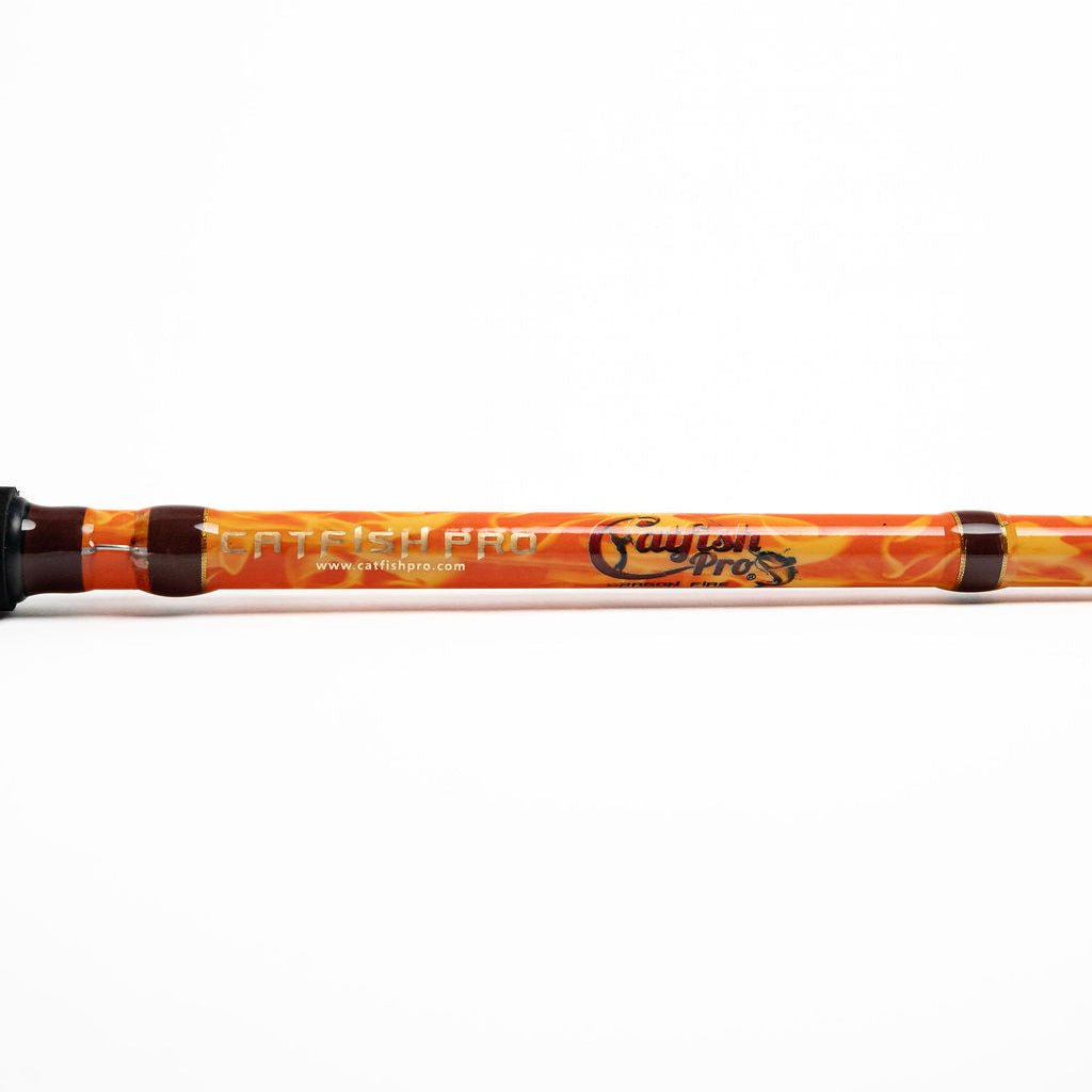 Orange Dragon Fire 2.0 Casting Glow Rod