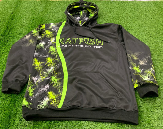 Green Skeleton Pro-Hoodie