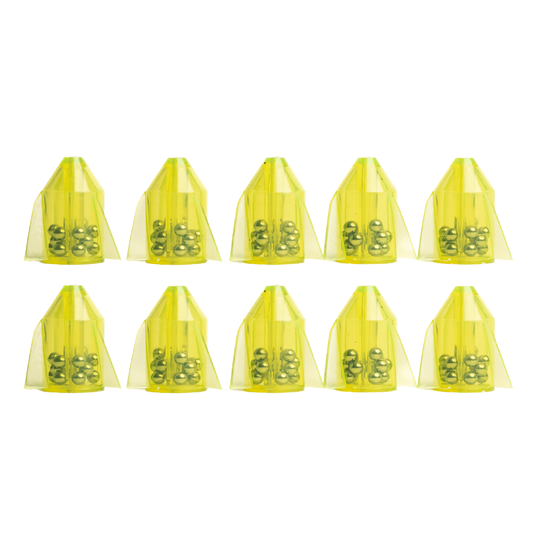 Shockwave Tournament Series Rocket Rattles Pack (Lime)