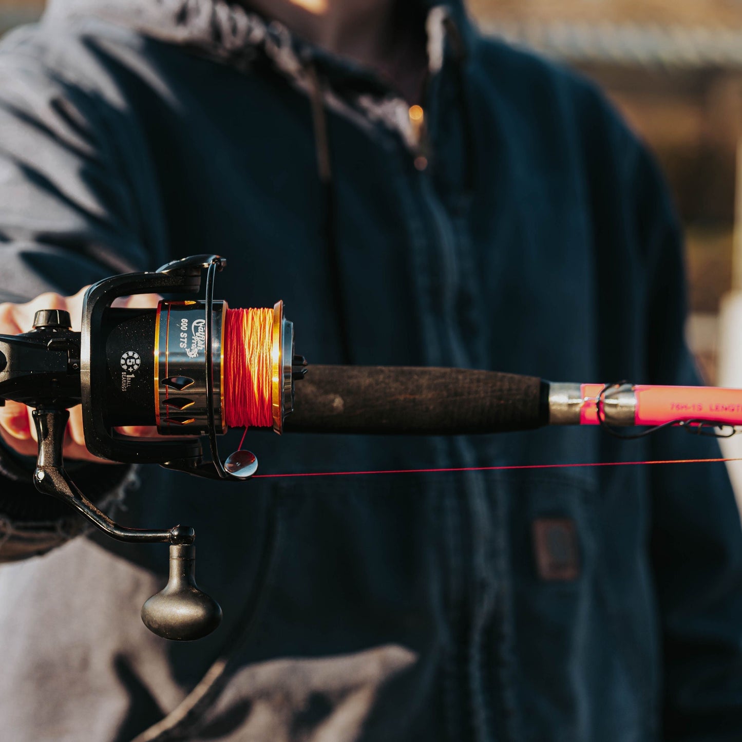 Tournament Series Pink Spinning Rod